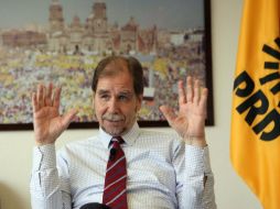 Basave reconoce que en el PRD de Tamaulipas hay discrepancias internas sobre si debían o no ir en alianza con el PAN. SUN / ARCHIVO