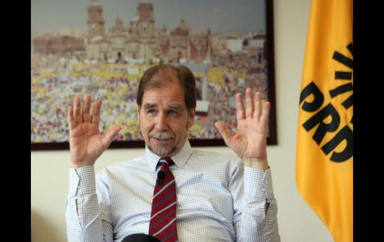 Basave reconoce que en el PRD de Tamaulipas hay discrepancias internas sobre si debían o no ir en alianza con el PAN. SUN / ARCHIVO