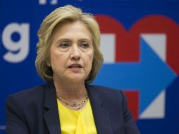 ''Ya es un hecho'', dice Hillary, ''En realidad, no hay forma de yo no lo sea''. AP / M. Altaffer