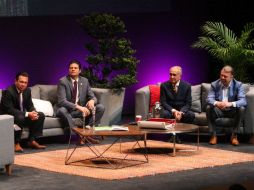 En el foro político de Emprendiendo Jóvenes participan Pablo Lemus, Alfonso Martínez, Ferriz de Con y Jorge Castañeda. EL INFORMADOR / R. Tamayo