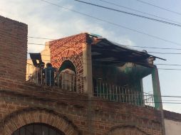 El accidente sucedió en la segunda planta de la vivienda del joven. EL INFORMADOR / P. Franco