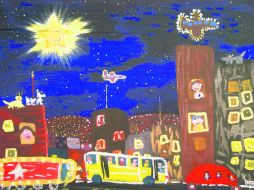 Profesionales de la pintura han dotado de una nueva perspectiva y sensibilidad a los niños de San Juan Bosco. ESPECIAL /