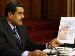 El presidente venezolano Nicolás Maduro, ayer en Caracas. NTX /