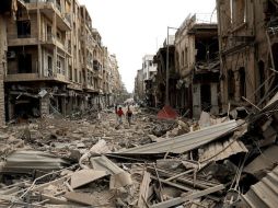 Se comprometen a ''redoblar esfuerzos'' para alcanzar una solución al conflicto sirio, que ha causado más de 270 mil muertes. EFE / ARCHIVO