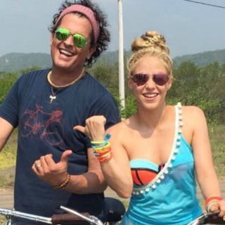 Shakira paraliza Barranquilla con 'La Bicicleta' de Carlos Vives