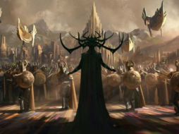 Los productores difunden el primer afiche oficial del film, donde se observa de espaldas a Hela ante un ejército de guerreros. TWITTER / @Marvel