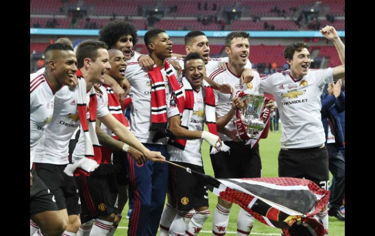 Los Red Devils no se coronaban en el torneo de copa más antiguo del mundo desde 2004. EFE / F. Arrizabalaga