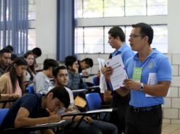El examen se realizó en todos los centros universitarios de la UdeG, y en algunas preparatorias que sirvieron como sedes alternas. ESPECIAL / comsoc.udg.mx