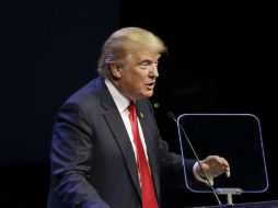 La cantidad de dinero aportada por Trump representa más de tres cuartas partes de los casi 57 MDD gastados en total. AP / ARCHIVO