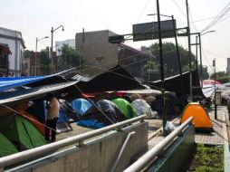 Se reúnen al rededor de 6 mil personas, en el parque 5 de Mayo en el oriente de la ciudad y se dirigen al Zócalo capitalino. SUN / ARCHIVO