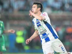 El “Chuky” Lozano cerró el boleto del Pachuca a la Final con un gol impregnado de su sello característico. MEXSPORT /