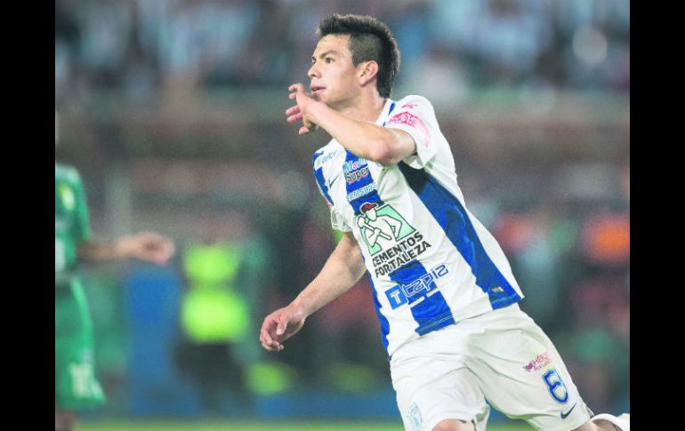 El “Chuky” Lozano cerró el boleto del Pachuca a la Final con un gol impregnado de su sello característico. MEXSPORT /