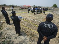 En el lugar hay peritos especializados de la Fiscalía de Morelos, PGR, PF y de la UAEM. NTX / ARCHIVO