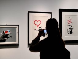 No se descarta que el artista manifieste su descontento ante la exposición, que se prolongará hasta el 4 de septiembre. AFP / V. Pinto