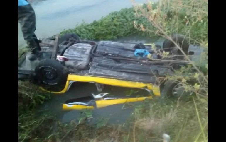 La mañana de este lunes se registró un accidente en Tlajomulco que dejó cinco personas muertas. EL INFORMADOR /