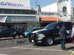 El hecho ocurrió alrededor de las 10:00 de la mañana en avenida México, casi al cruce con Chapultepec en la colonia Americana. TWITTER / @KaJiux