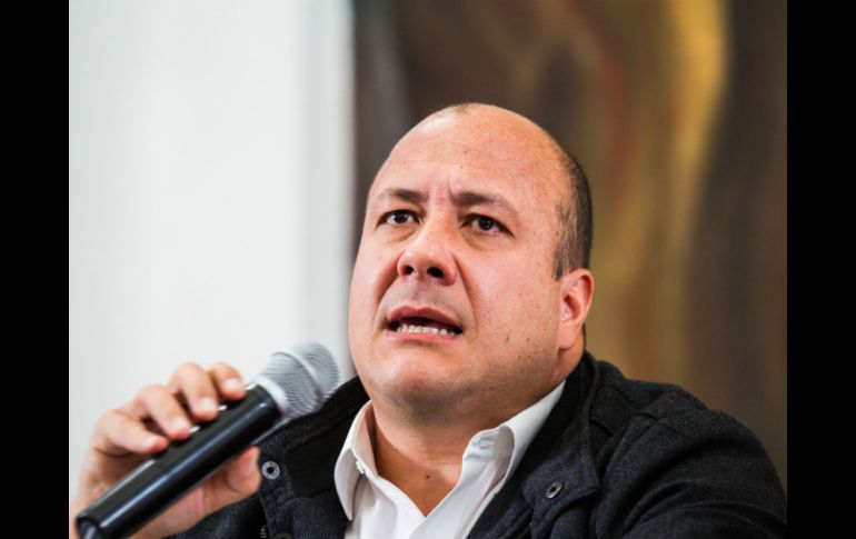 Enrique Alfaro sustentó, a través de un estudio actuarial, que para el 2029 el Instituto dejaría de tener suficiencia presupuestaria. EL INFORMADOR / ARCHIVO