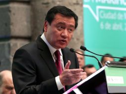 Osorio Chong afirmó que las autoridades están obligadas a dar respuestas y resultados a las demandas ciudadanas. SUN / ARCHIVO