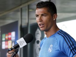 Cristiano Ronaldo confía en ganar el sábado en Milán al Atlético de Madrid. EFE / C.Moya