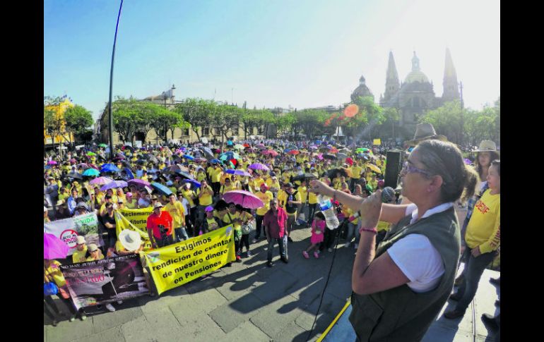 Leticia Zepeda Ramírez, del Sindicato de Servidores Públicos de Tamazula. EL INFORMADOR / A. Camacho