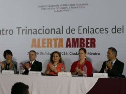 Este miércoles, se inaugura el Encuentro Trinacional de Enlaces del Programa Alerta Amber México-EU-Canadá. TWITTER / @ArelyGomezGlz