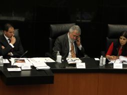 Pablo Escudero comentó que se espera que los siete dictámenes se aprueben en lo general y las reservas sean discutidas. SUN / ARCHIVO