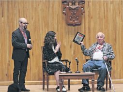 El productor musical compartió parte de su historia al público y profesionales de la industria musical. EL INFORMADOR / F. Atilano