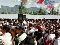 Los opositores a Rosa Pérez exigen su renuncia para imponer al síndico Miguel Sántiz. Las protestas han escalado escenarios violentos. NTX / ARCHIVO