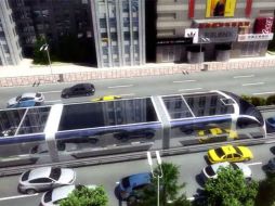 El modelo fue presentado a escala de miniatura en la decimonovena Exposición Internacional de Alta Tecnología de Pekín. ESPECIAL /