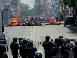 Los maestros se movilizaron en la capital chiapaneca, Unión Juárez, Tapachula, Huixtla, Frontera Comalapa, entre otros. SUN / F. Martínez