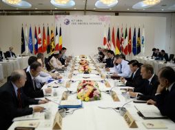 La reunión entre los líderes del G-7 se llevó a cabo en Japón. AFP / S. de Sakutin