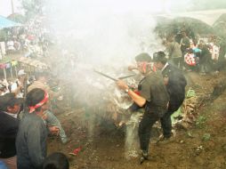 Los seguidores de Pérez Pérez recibieron a balazos a simpatizantes del nuevo alcalde, Spantiz Álvarez. NTX / ARCHIVO