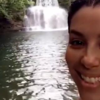 Eva Longoria comparte video de su luna de miel