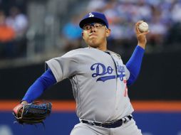 El zurdo de 19 años batalló con su control y la zona de strike del umpire principal Dan Bellino, cayendo 3-0. AFP / A. Bello