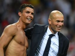Ronaldo selló la 'Undécima' con el quinto acierto en cinco lanzamientos para su equipo. AFP / G. Julien