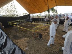 La FGE estima que en la fosa se encuentran enterrados 116 cadáveres. SUN / ARCHIVO