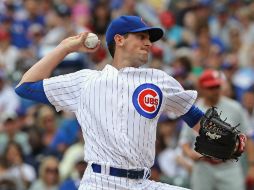 Hendricks permitió cinco hits en el segundo juego completo de su carrera. AFP / J. Daniel