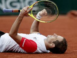 Gasquet desplegó un juego de gran calidad, muy apoyado en su elegante revés a una mano. EFE / I. Langsdon