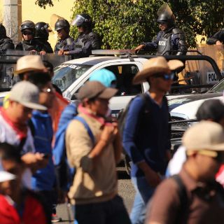 La SSP, atenta por posible bloqueo de la CNTE en aeropuerto capitalino
