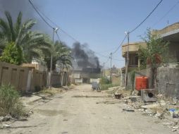 Los atentados de hoy coinciden con el segundo día de la operación militar para liberar el centro de la ciudad de Faluya. AP /