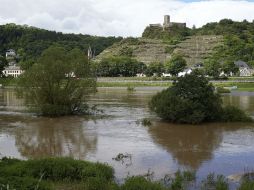 En algunas zonas se registran más de 100 milímetros de lluvia, es decir, 100 litros de agua por metro cuadrado. EFE / T. Frey