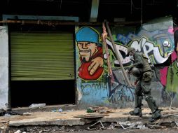 En el operativo se han incautado drogas, armas de fuego y máquinas tragamonedas, informó la Fiscalía. AFP / G. Legaria
