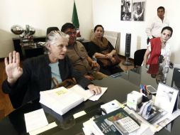 Myriam Vachez, Rubén Méndez, Mónica Ashida y Olga Ramírez en entrevista. EL INFORMADOR / E. Barrera