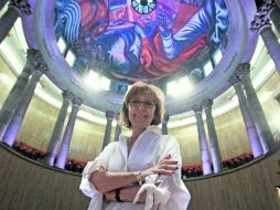 Silvia Singer. La directora del MIDE visitó Guadalajara para participar en el “II Foro de Museos: Museos del siglo XXI”. EL INFORMADOR / F. Atilano