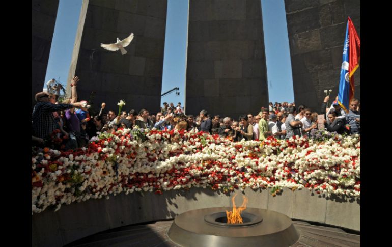 La resolución alemana considera los eventos conmemorados cada año en Ereván como 'genocidio', término rechazado por Turquía. AP / ARCHIVO