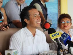 Cuitlahuac García busca la gubernatura en Veracruz por Morena. TWITTER / @CuitlahuacGJ