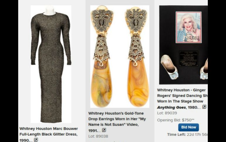 El público podrá ver los artículos en la casa de subastas Heritage Auctions. ESPECIAL / www.ha.com