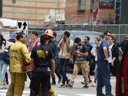 Los estudiantes del centro fueron desalojados y reubicados en uno de los edificios del recinto. AFP / R. Beck