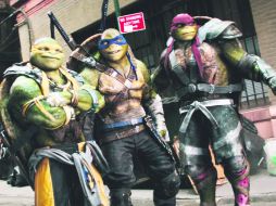 Las tortugas vuelven cada vez más ágiles, más poderosas, más expertas y populares. ESPECIAL / CORTESÍA PARAMOUNT