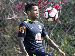 Dani Alves se prepara para la Copa América Centenario. AFP / R. Chiu